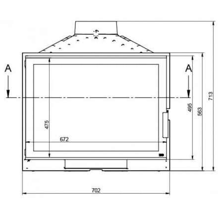 Каминная топка KFD ECO iMAX 14 в Пинске