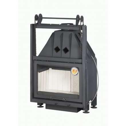 Каминная топка Экокамин Альфа 700K с контргрузом купить в Пинске