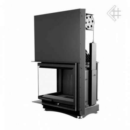 Каминная топка Kratki Amelia/L/BS/G (угловое стекло слева, гильотина) в Пинске