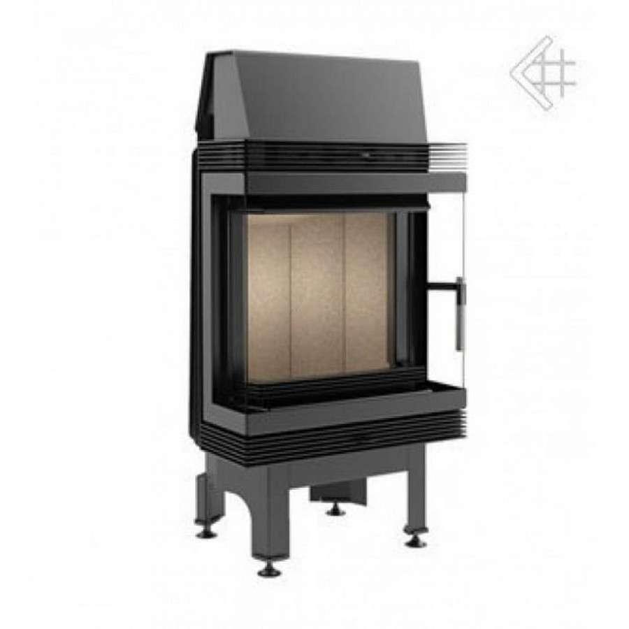 Каминная топка Kratki Blanka LP/BS (угловое стекло слева-справа) Амазонка бай фото в Пинске