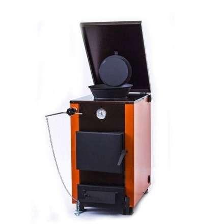 Котел твердотопливный стальной Сибирь-GEFEST КВО 15 ТЭ Амазонка бай фото в Пинске