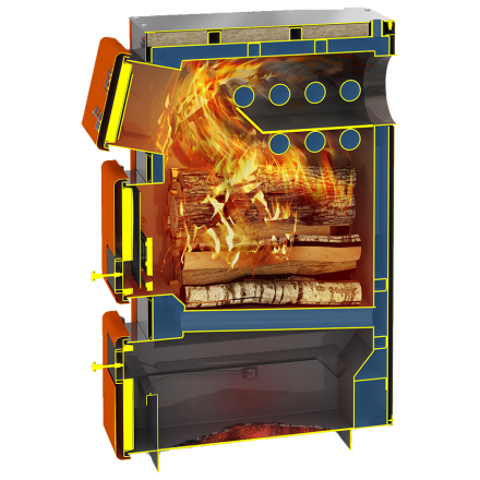 Твердотопливный котел Теплодар Куппер ПРО-22 (2.0) Амазонка бай фото в Пинске