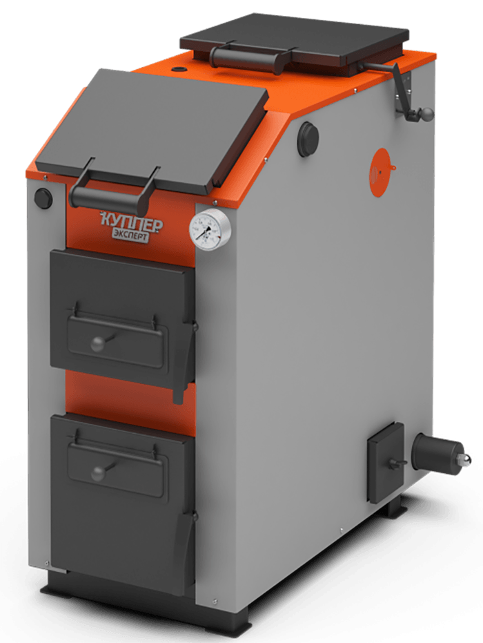 Твердотопливный котел Теплодар Куппер ЭКСПЕРТ 45 (2.0) Амазонка бай фото в Пинске