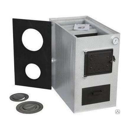 Котел твердотопливный стальной Сибирь КВО 12 Амазонка бай фото в Пинске