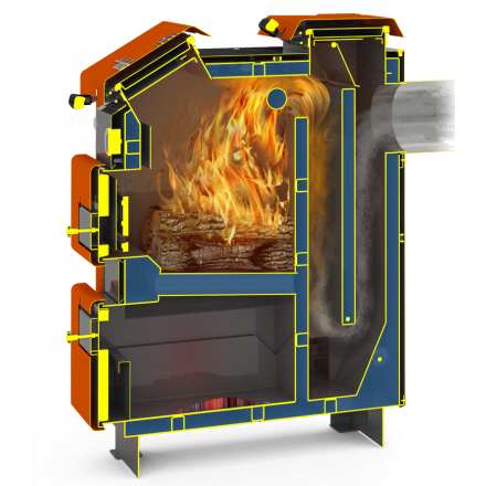 Твердотопливный котел Теплодар Куппер Эксперт 22 (2.0) Амазонка бай фото в Пинске