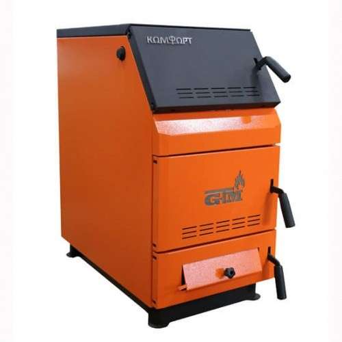Твердотопливный котел GTM Комфорт 30 Амазонка бай фото в Пинске