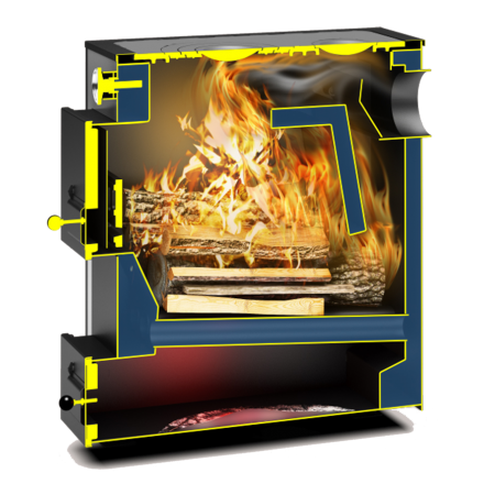 Твердотопливный котел Теплодар Куппер Практик 16 В Амазонка бай фото в Пинске