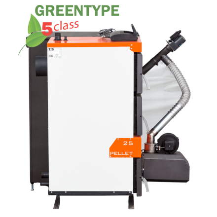 Твердотопливный котел TIS TISNew DUO PELLET 80 Амазонка бай фото в Пинске