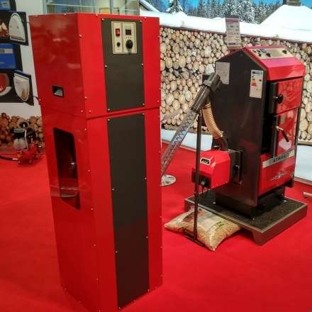 Твердотопливный Пеллетный котел Atmos D 21 P Амазонка бай фото в Пинске