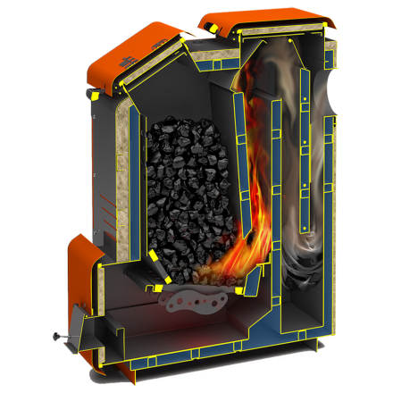 Твердотопливный котел Теплодар Куппер Мега 20 Амазонка бай фото в Пинске