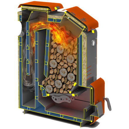 Твердотопливный котел Теплодар Куппер Мега 20 Амазонка бай фото в Пинске