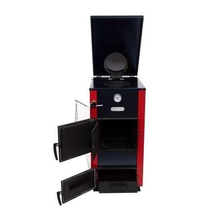 Котел твердотопливный стальной Сибирь-GEFEST КВО 40 ТЭ Амазонка бай фото в Пинске