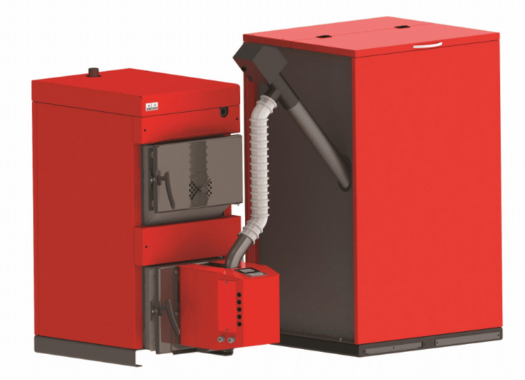 Твердотопливный котел BURNiT WBS-N 25 с пеллетной горелкой купить в Пинске