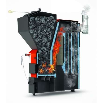 Автоматический котел длительного горения «АТУМ 55» в Пинске