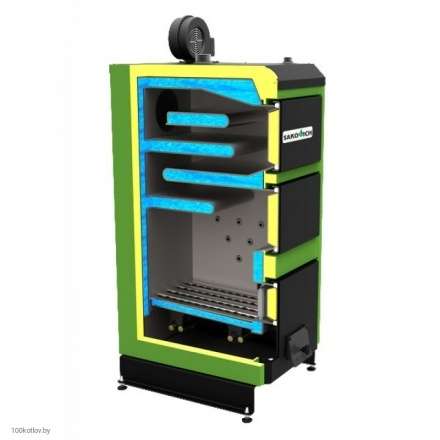 Твердотопливный котёл Sakovich WG Lux 50 в Пинске