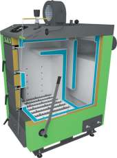 Твердотопливный котел SAS MI 42 в Пинске