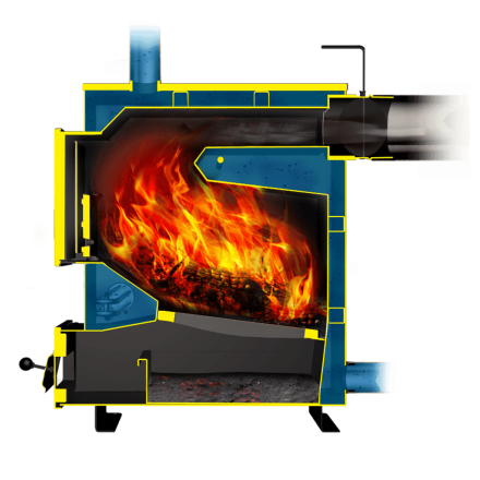 Твердотопливный котел Теплодар Куппер Практик 8 Амазонка бай фото в Пинске