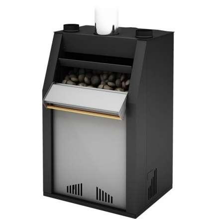 Стальная печь-камин Теплодар Сиеста 20 фото в Пинске