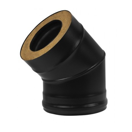 Сэндвич-отвод 45° Black Везувий купить в Пинске