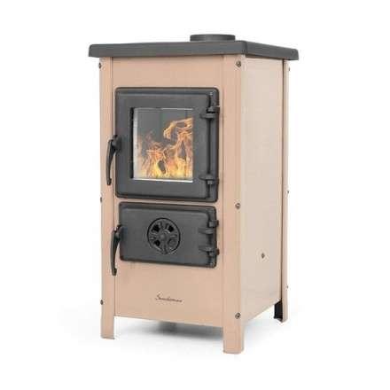 Печь-камин MBS Happy Eco кремовый купить в Пинске