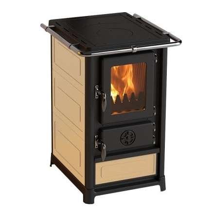 Печь-камин MBS Olymp Plus кремовая фото в Пинске