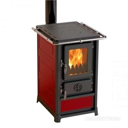 Печь-камин MBS Olymp Plus красная фото в Пинске
