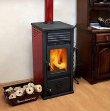 Купить Печь-камин MBS Vesta Plus красная в Пинске в Пинске