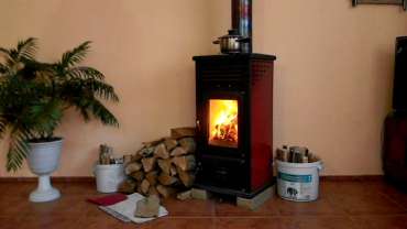 Купить Печь-камин MBS Vesta Plus красная в Пинске в Пинске