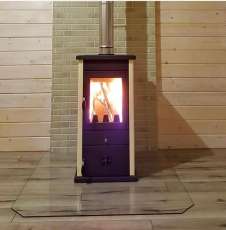 Печь-камин MBS Vesta Eco кремовая в Пинске