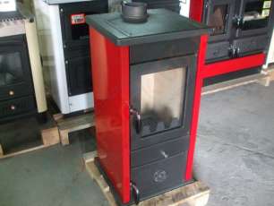 Купить Печь-камин MBS Vesta Eco бордовая в Пинске в Пинске