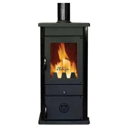 Печь-камин MBS Vesta Eco черная Амазонка бай фото в Пинске