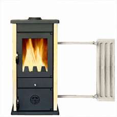 Купить Печь-камин MBS Thermo Vesta Plus кремовая (с водяным контуром) в Пинске в Пинске