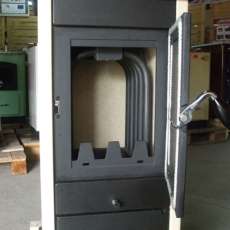 Купить Печь-камин MBS Thermo Vesta Plus кремовая (с водяным контуром) в Пинске в Пинске