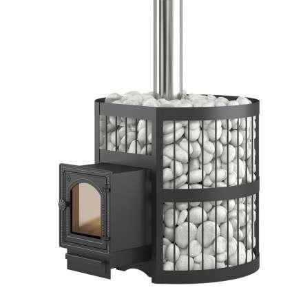 Банная печь ЭТНА 24 (ДТ-4С) Стандарт Амазонка бай фото в Пинске