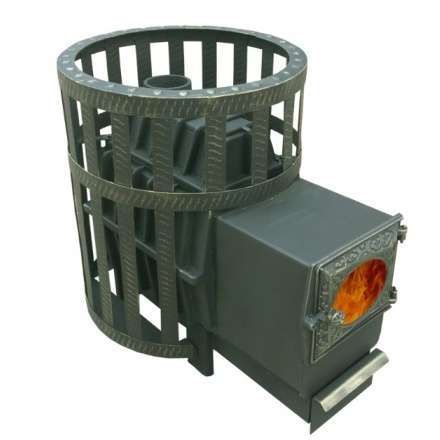 Печь Воевода 20 ДТ3-стекло сетчатый кожух купить в Пинске