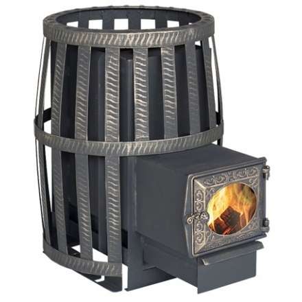Печь Корвет 15 сетчатый кожух ДТ3-стекло купить в Пинске