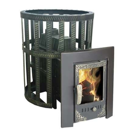 Печь Воевода 20 сетчатый кожух купить в Пинске