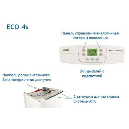 Газовый котел Baxi ECO 4S 24 в Пинске