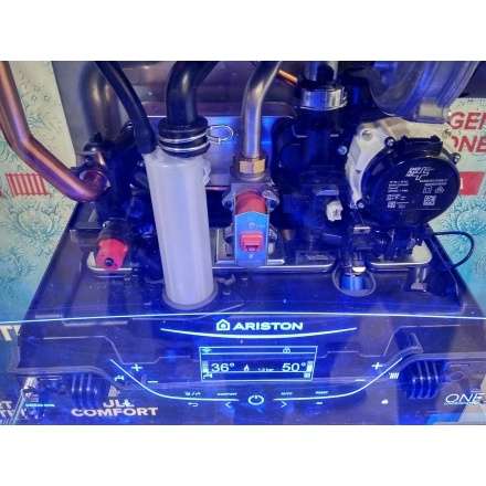 Конденсационный газовый котел Ariston GENUS ONE SYSTEM 24 в Пинске