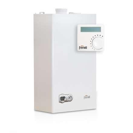Газовый котёл Ferroli Fortuna C 24 с термостатом в Пинске