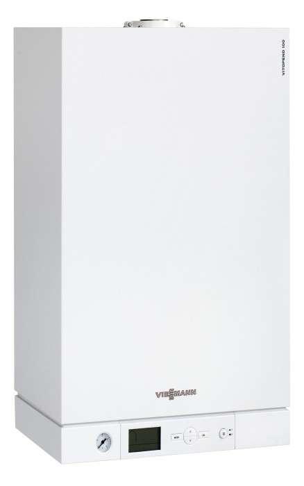 Конденсационный котел Viessmann Vitodens 100-W 26 кВт turbo (2 конт.) в Пинске