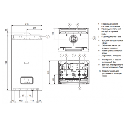 Газовый котел Protherm Гепард 23 MOV (atmo) в Пинске