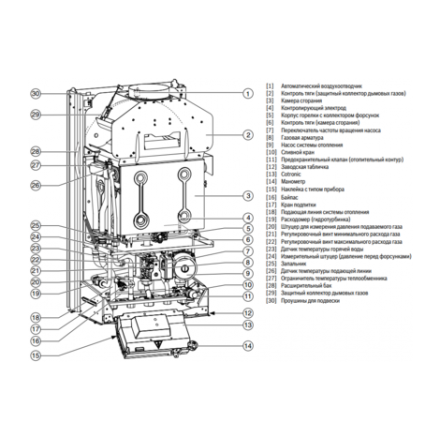 Газовый котел Bosch GAZ 4000 ZWA 24-2 K в Пинске