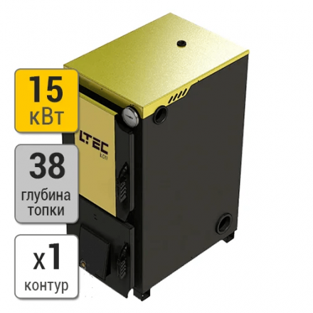 Твердотопливный котел LTEC Eco 15 в Пинске